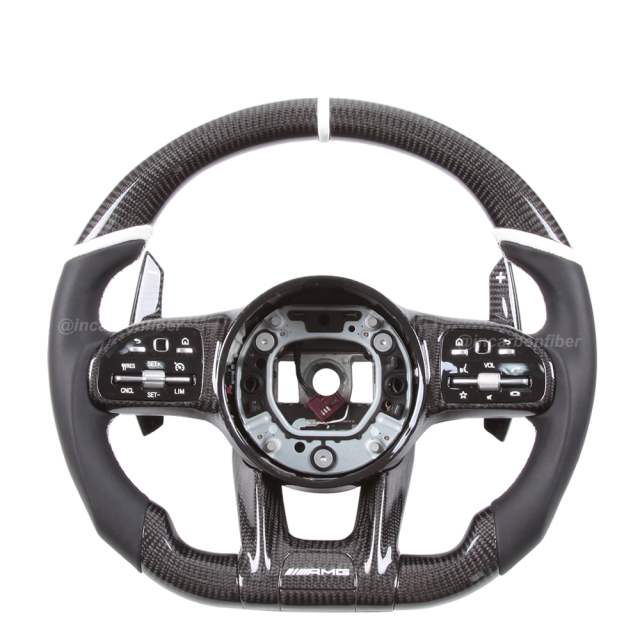 Carbon Fiber Steering Wheel for Mercedes Benz A-Class, C-Class, E-Class, G-Class, S-Class, CLS, AMG