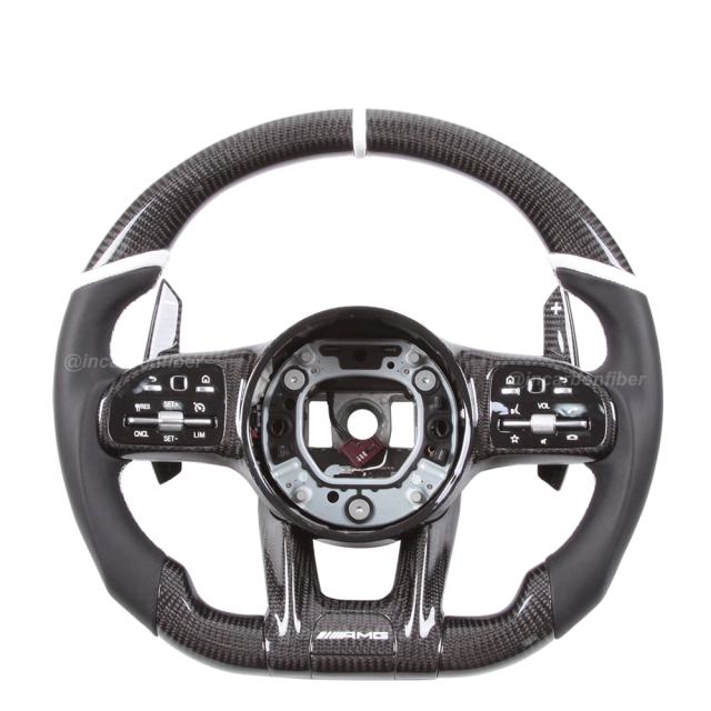 Carbon Fiber Steering Wheel for Mercedes Benz A-Class, C-Class, E-Class, G-Class, S-Class, CLS, AMG