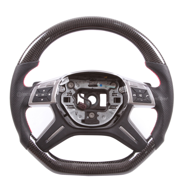Carbon Fiber Steering Wheel for Mercedes Benz C-Class, E-Class, G-Class, AMG