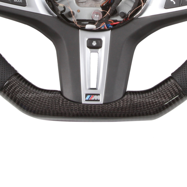 Carbon Fiber Steering Wheel for BMW 1 Series, 3 Series, 5 Series, 7 Series, 8 Series, M Series, X3, X5