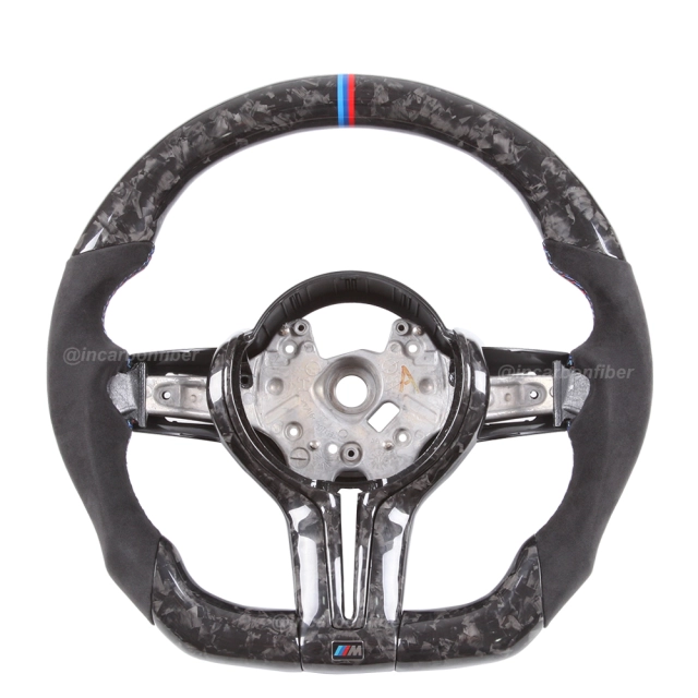 Carbon Fiber Steering Wheel for BMW 1 Series, 2 Series, 3 Series, 4 Series, 5 Series, M Series, X1, X3, X5, X6