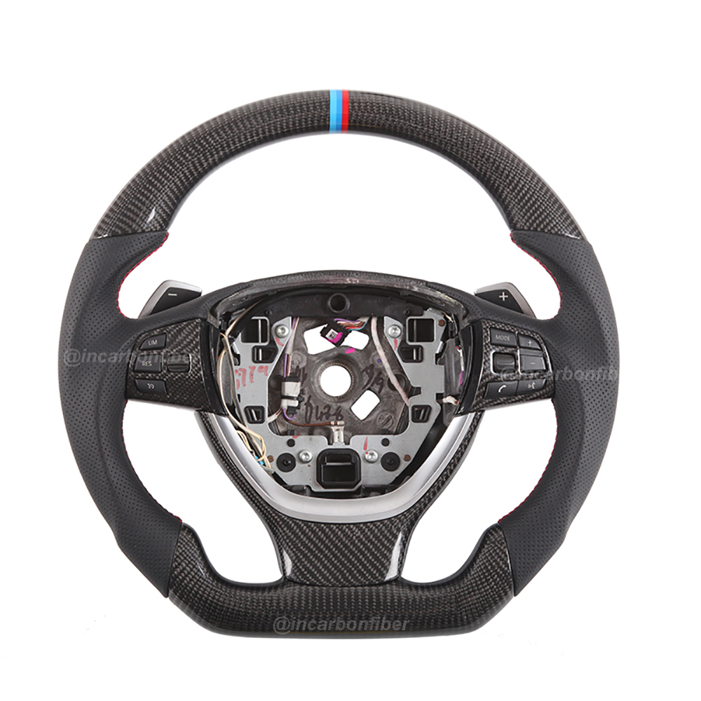 Carbon Fiber Steering Wheel for BMW 5 Series, 7 Series, M Series