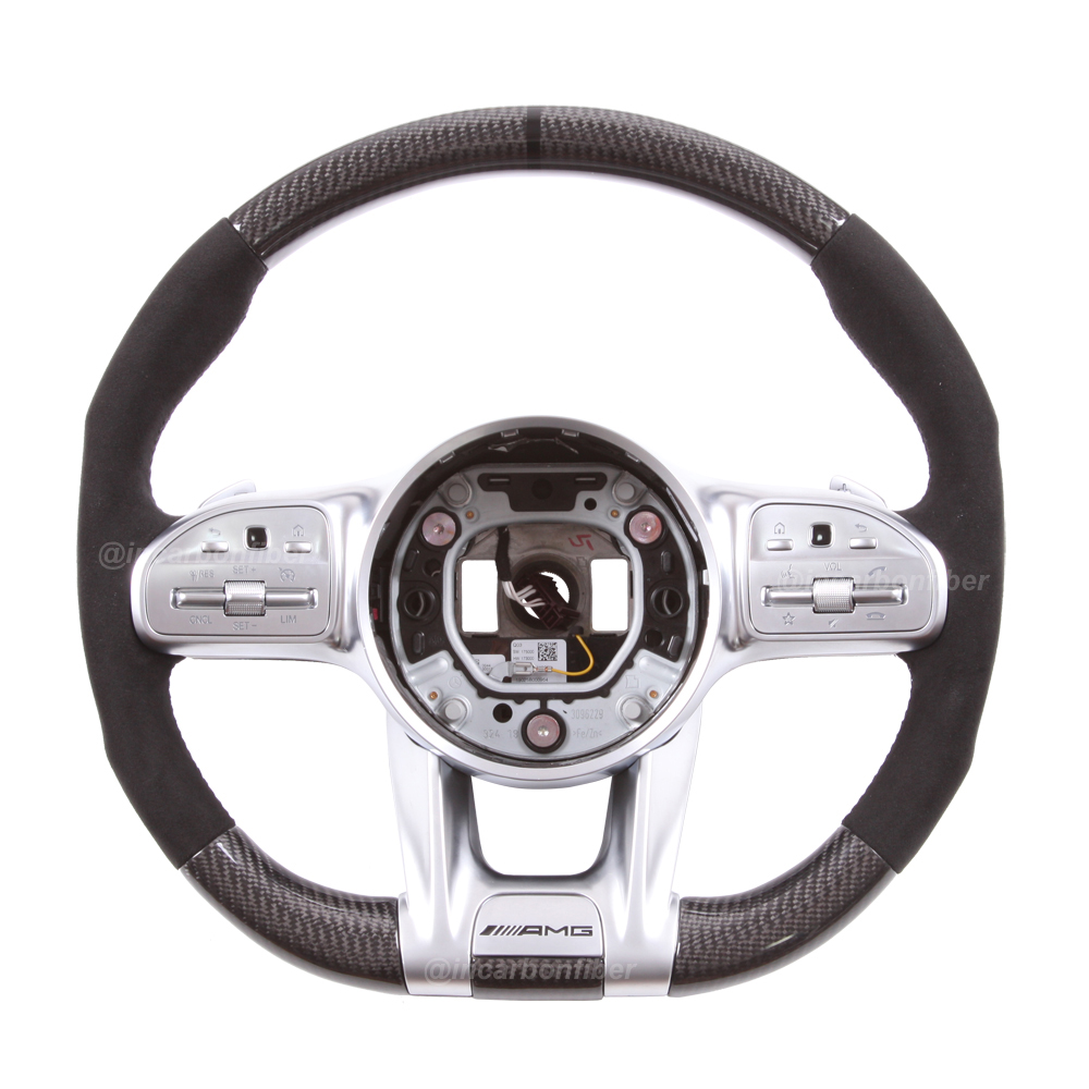 Carbon Fiber Steering Wheel for Mercedes Benz A-Class, C-Class, E-Class, G-Class, S-Class, CLS, AMG