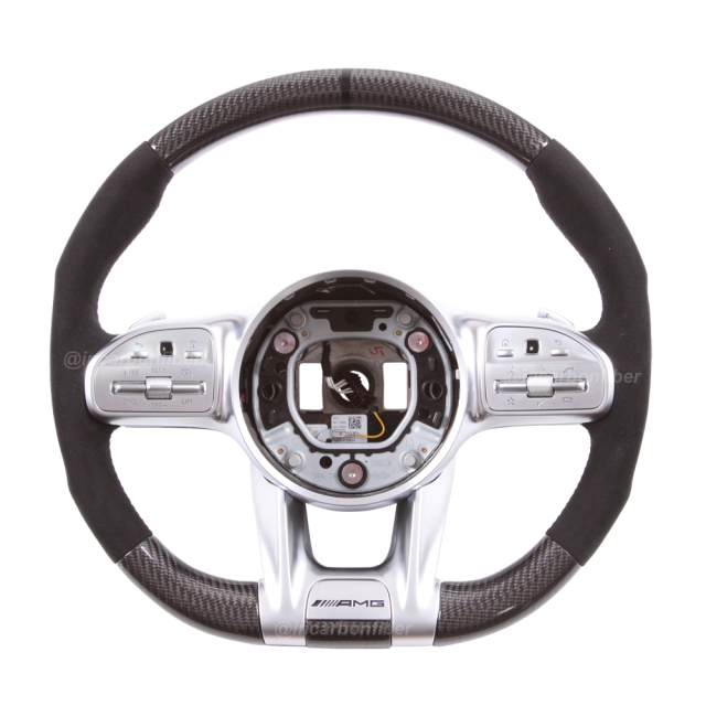 Carbon Fiber Steering Wheel for Mercedes Benz A-Class, C-Class, E-Class, G-Class, S-Class, CLS, AMG