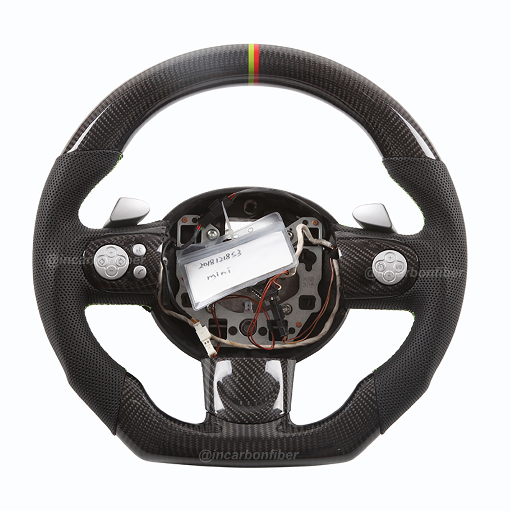 Carbon Fiber Steering Wheel for Mini