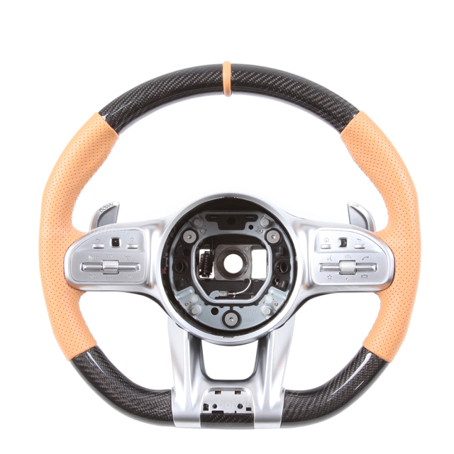 Carbon Fiber Steering Wheel for Mercedes Benz A-Class, C-Class, E-Class, G-Class, S-Class, CLS, AMG