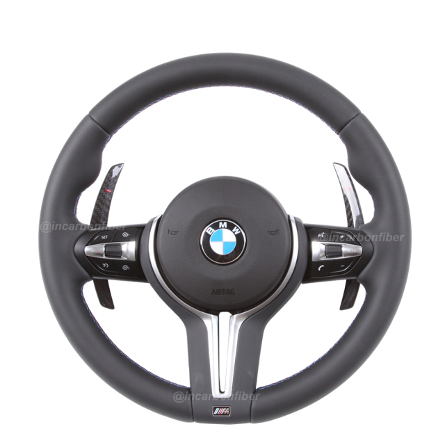 Carbon Fiber Steering Wheel for BMW 1 Series, 2 Series, 3 Series, 4 Series, 5 Series, M Series, X1, X3, X5, X6
