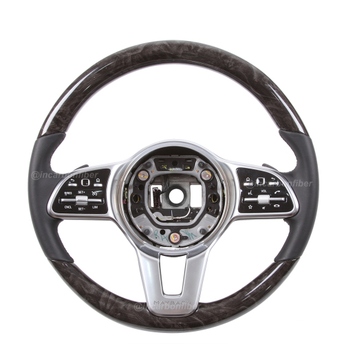Carbon Fiber Steering Wheel for Mercedes Benz B-Class, C-Class, E-Class, CLA, GLE, GLS, EQC