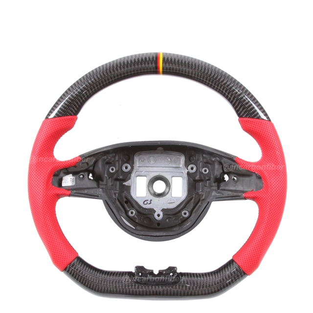 Carbon Fiber Steering Wheel for Mercedes Benz C-Class, E-Class, S-Class, GLA, GLE, CLA, CLS, SLC, SL, AMG