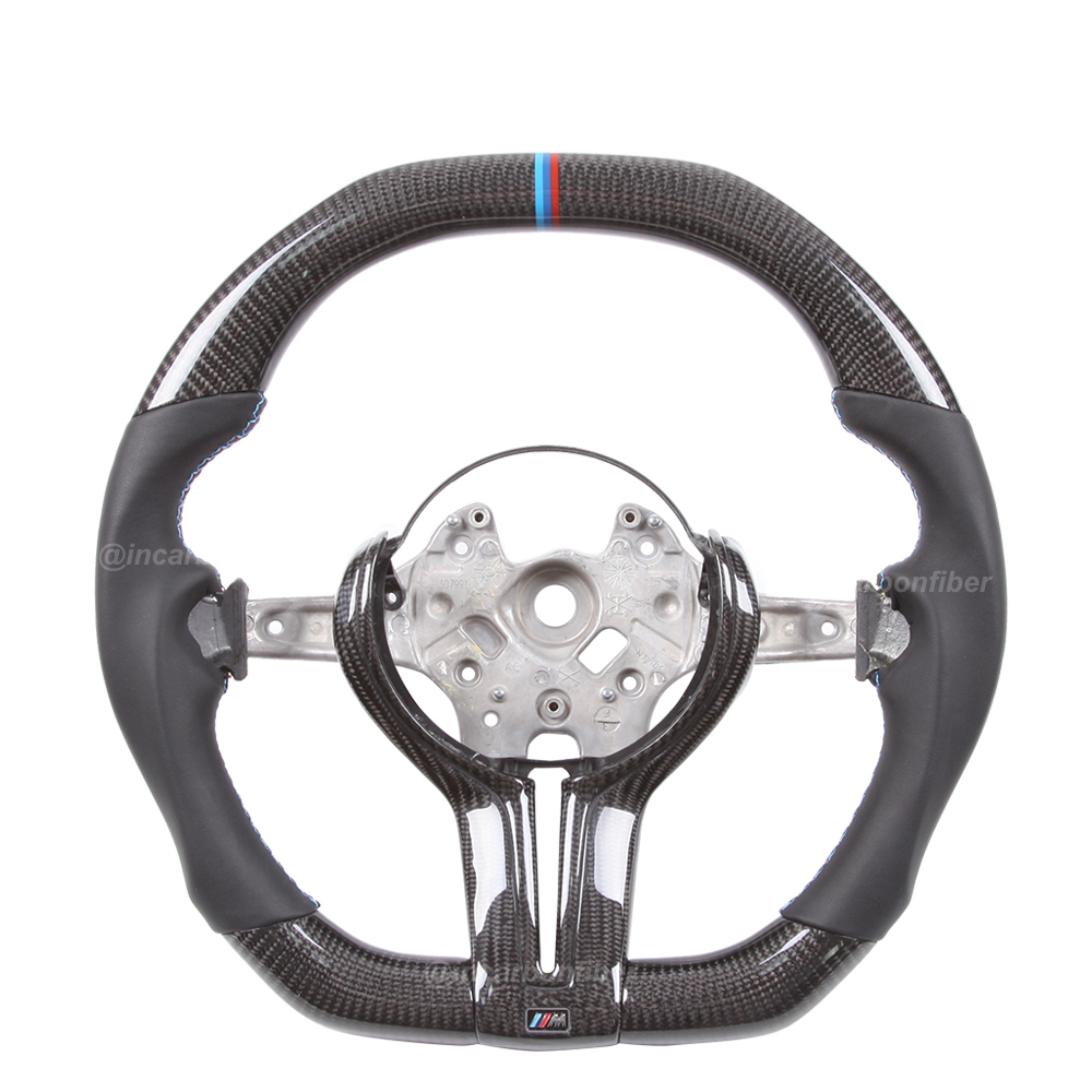 Carbon Fiber Steering Wheel for BMW 1 Series, 2 Series, 3 Series, 4 Series, 5 Series, M Series, X1, X3, X5, X6