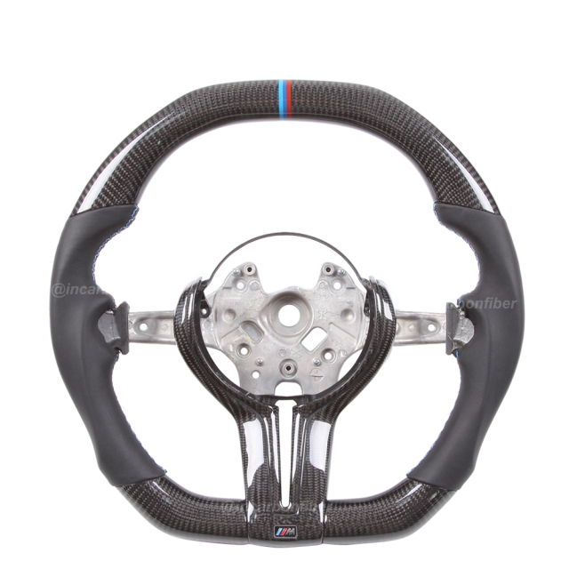 Carbon Fiber Steering Wheel for BMW 1 Series, 2 Series, 3 Series, 4 Series, 5 Series, M Series, X1, X3, X5, X6