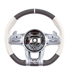 Carbon Fiber Steering Wheel for Mercedes Benz A-Class, C-Class, E-Class, G-Class, S-Class, CLS, AMG