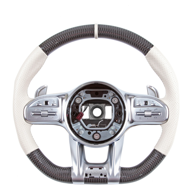 Carbon Fiber Steering Wheel for Mercedes Benz A-Class, C-Class, E-Class, G-Class, S-Class, CLS, AMG