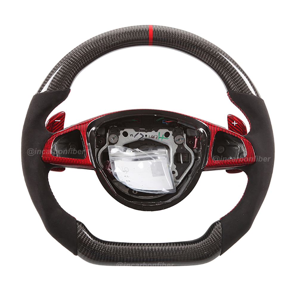 Carbon Fiber Steering Wheel for Mercedes Benz AMG, C-Class, E-Class, S-Class, GLA, CLA, CLS, GLE, SLC, SL