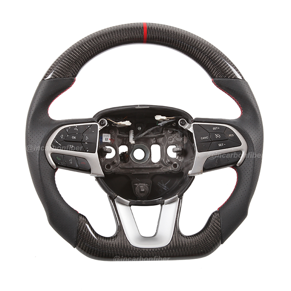 Carbon Fiber Steering Wheel for Dodge Charger, Challenger, SRT