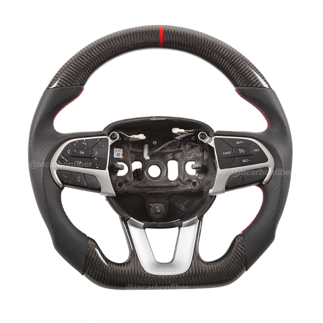 Carbon Fiber Steering Wheel for Dodge Charger, Challenger, SRT