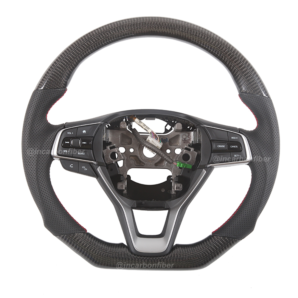 Carbon Fiber Steering Wheel for Honda Accord