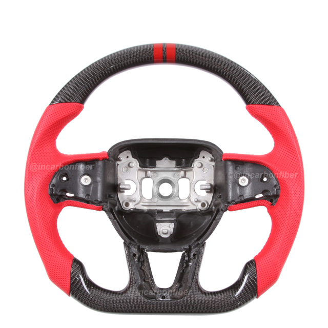 Carbon Fiber Steering Wheel for Dodge Charger, Challenger, SRT