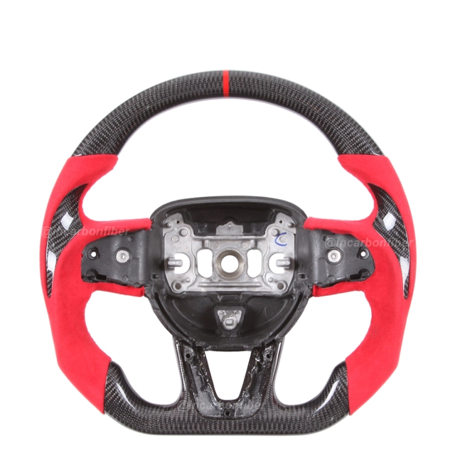 Carbon Fiber Steering Wheel for Dodge Charger, Challenger, SRT