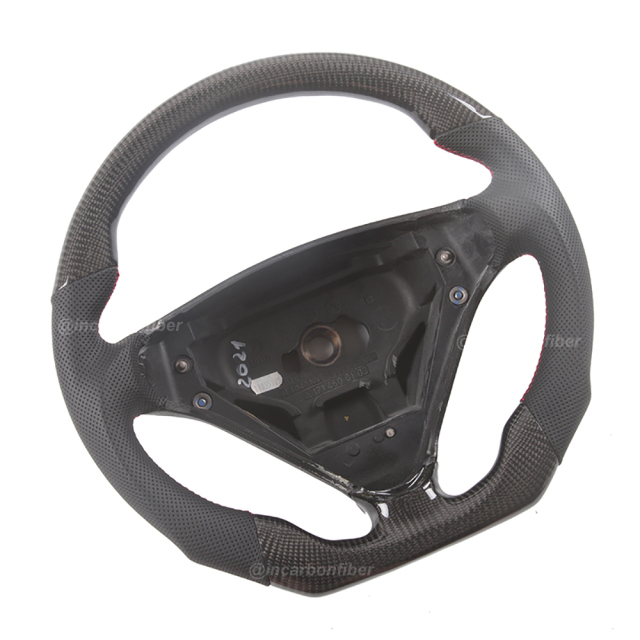Carbon Fiber Steering Wheel for Porsche 911, Cayenne, Macan, Panamera, Taycan, Boxster, Cayman, Spyder, GTS