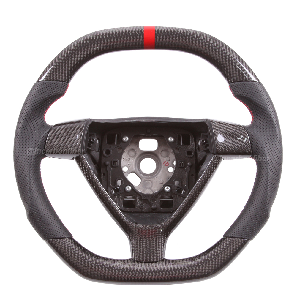 Carbon Fiber Steering Wheel for Porsche 911, Cayenne, Macan, Panamera, Taycan, Boxster, Cayman, Spyder, GTS