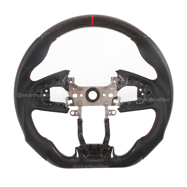 Carbon Fiber Steering Wheel for Honda Civic, CR-V