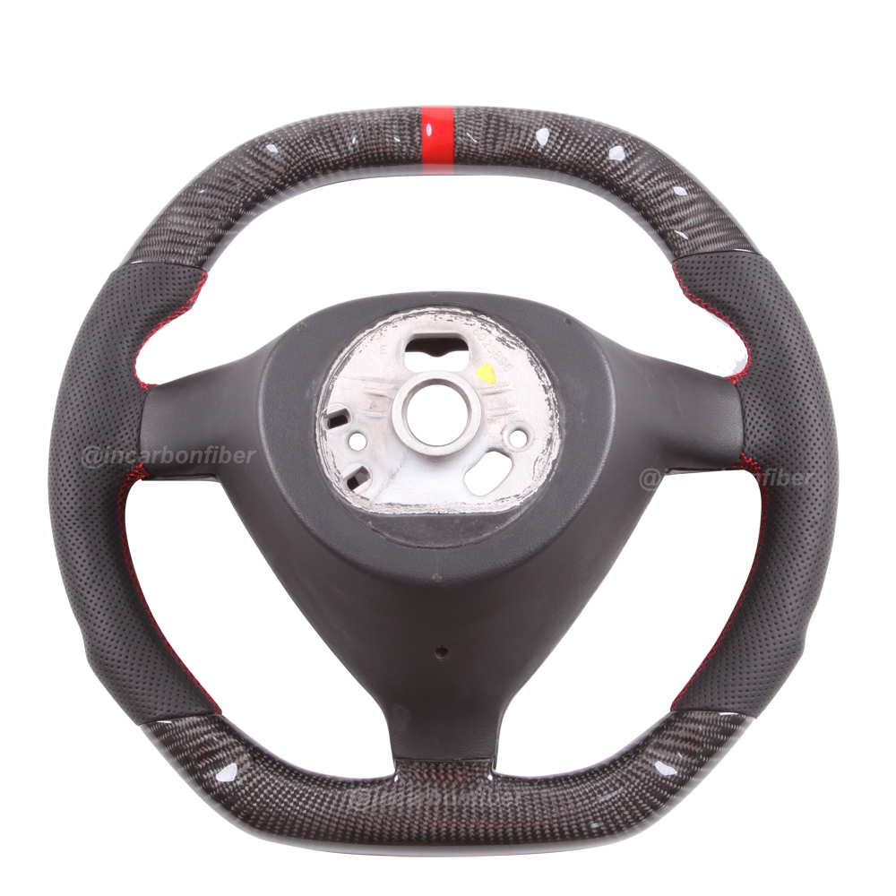 Carbon Fiber Steering Wheel for Porsche 911, Cayenne, Macan, Panamera, Taycan, Boxster, Cayman, Spyder, GTS