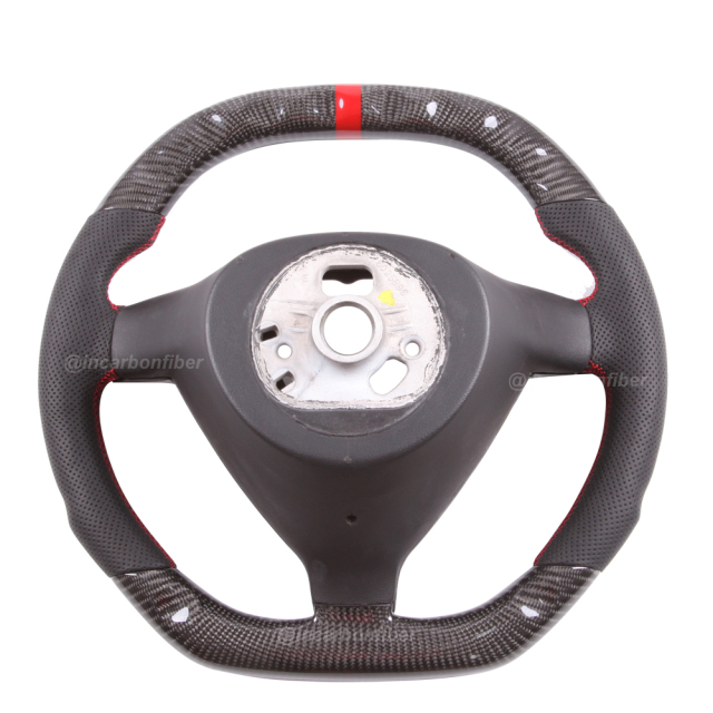 Carbon Fiber Steering Wheel for Porsche 911, Cayenne, Macan, Panamera, Taycan, Boxster, Cayman, Spyder, GTS
