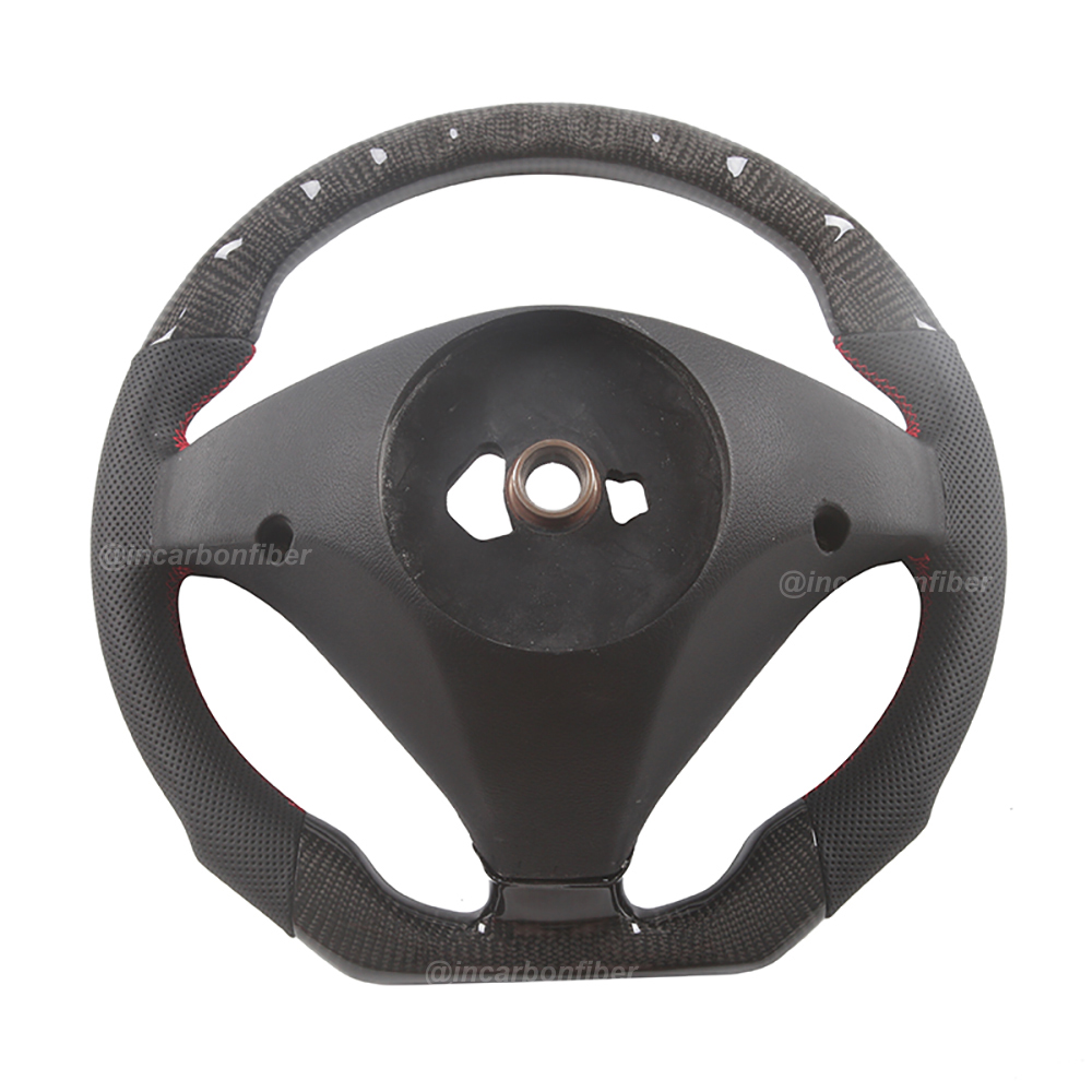 Carbon Fiber Steering Wheel for Porsche 911, Cayenne, Macan, Panamera, Taycan, Boxster, Cayman, Spyder, GTS
