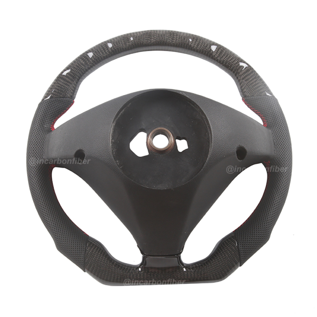 Carbon Fiber Steering Wheel for Porsche 911, Cayenne, Macan, Panamera, Taycan, Boxster, Cayman, Spyder, GTS