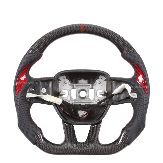 Carbon Fiber Steering Wheel for Dodge Charger, Challenger, SRT