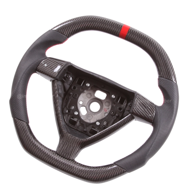 Carbon Fiber Steering Wheel for Porsche 911, Cayenne, Macan, Panamera, Taycan, Boxster, Cayman, Spyder, GTS