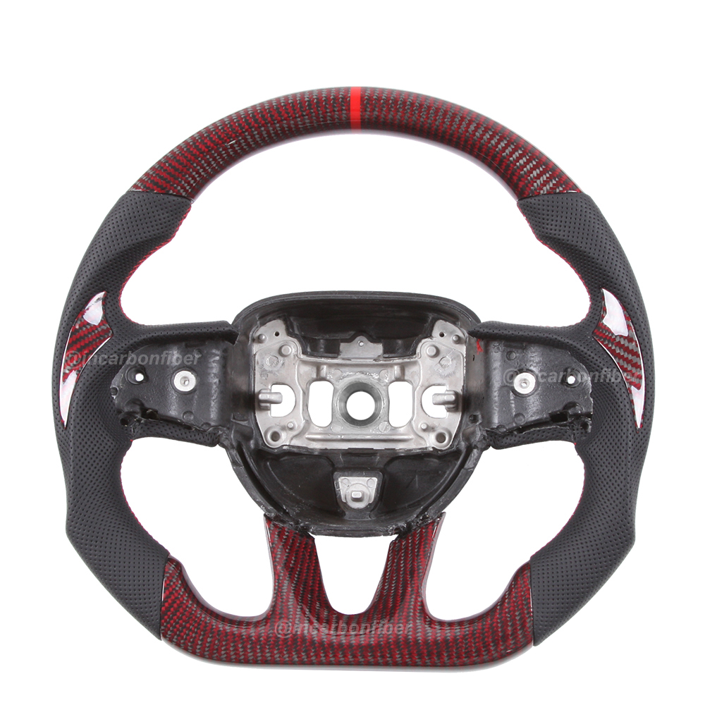 Carbon Fiber Steering Wheel for Dodge Charger, Challenger, SRT