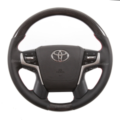 Carbon Fiber Steering Wheel for Toyota Land Cruiser, Land Cruiser Prado, Crown, Alphard
