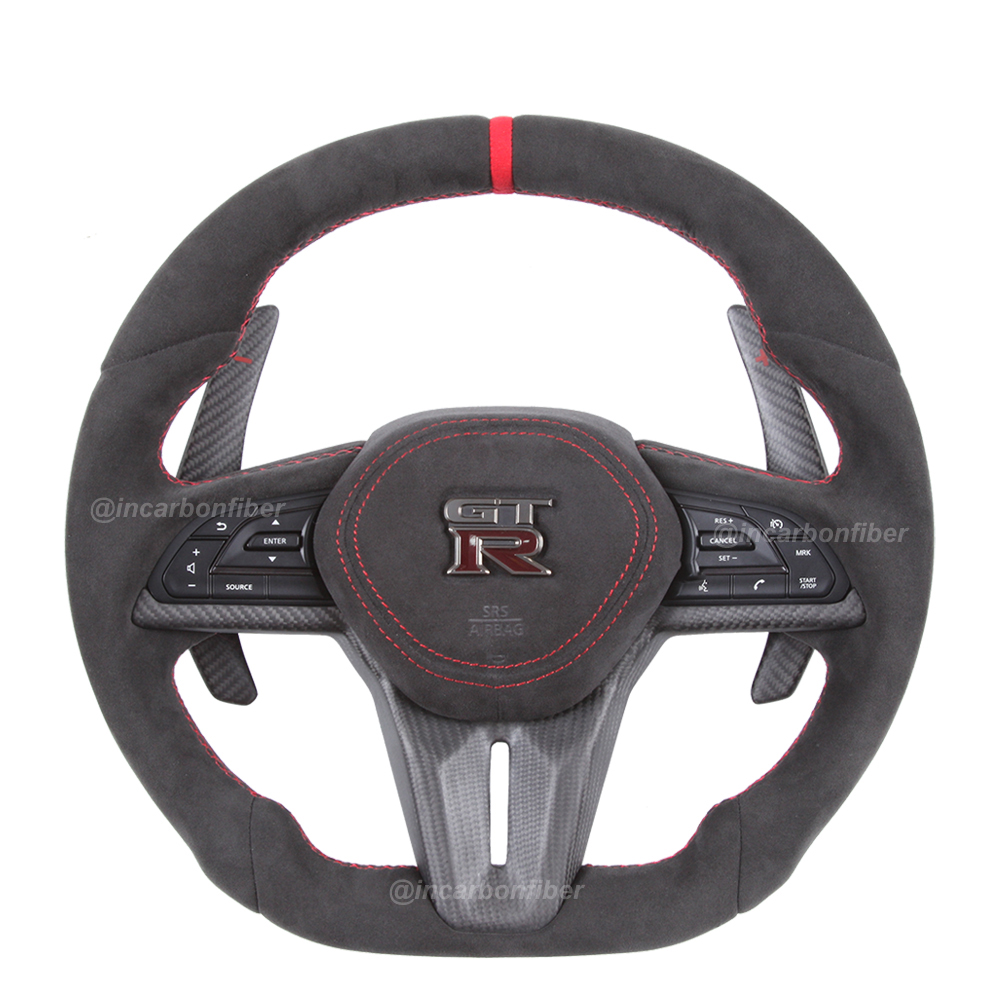 Carbon Fiber Steering Wheel for Nissan GT-R