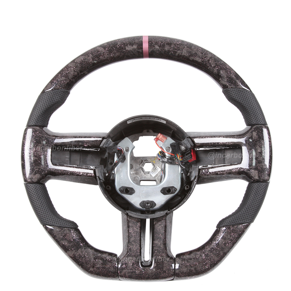 Carbon Fiber Steering Wheel for Ford Mustang