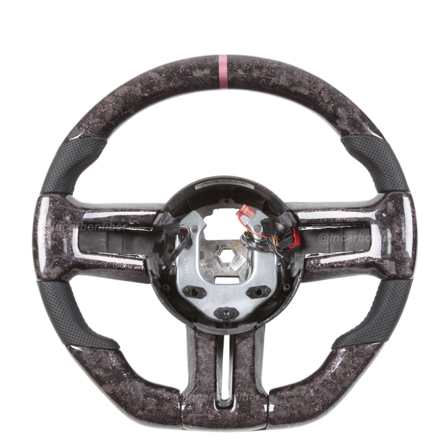 Carbon Fiber Steering Wheel for Ford Mustang