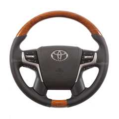 Carbon Fiber Steering Wheel for Toyota Land Cruiser, Land Cruiser Prado, Crown, Alphard