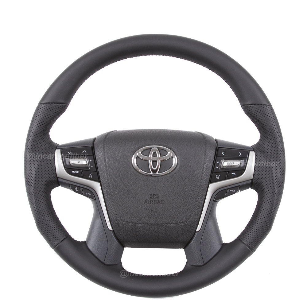 Carbon Fiber Steering Wheel for Toyota Land Cruiser, Land Cruiser Prado, Crown, Alphard