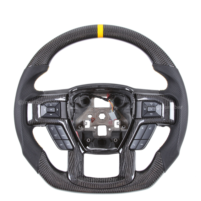 Carbon Fiber Steering Wheel for Ford F-150/Raptor