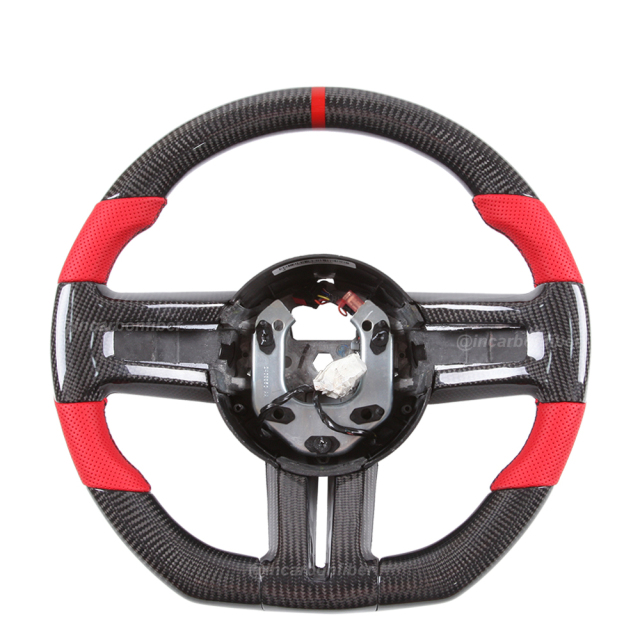 Carbon Fiber Steering Wheel for Ford Mustang