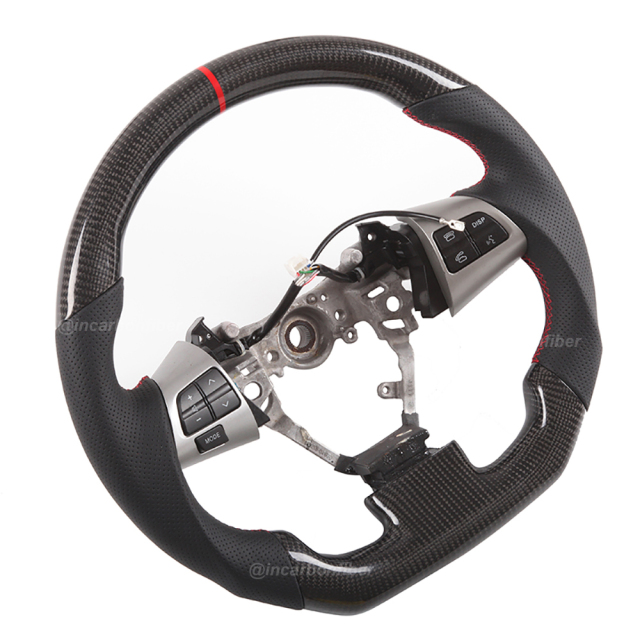 Carbon Fiber Steering Wheel for Toyota Corolla, Wish, Yaris, Camry