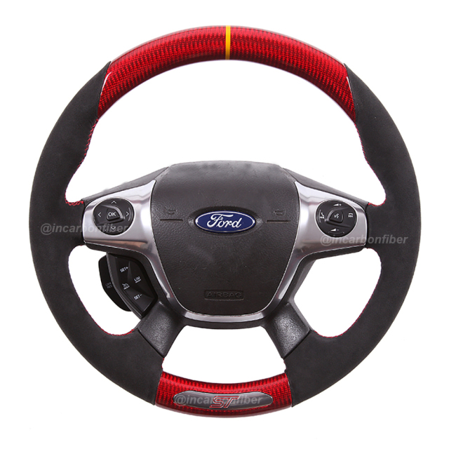 Carbon Fiber Steering Wheel for Ford Focus