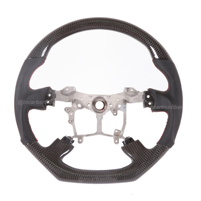 Carbon Fiber Steering Wheel for Toyota Land Cruiser Prado, Crown, Alphard