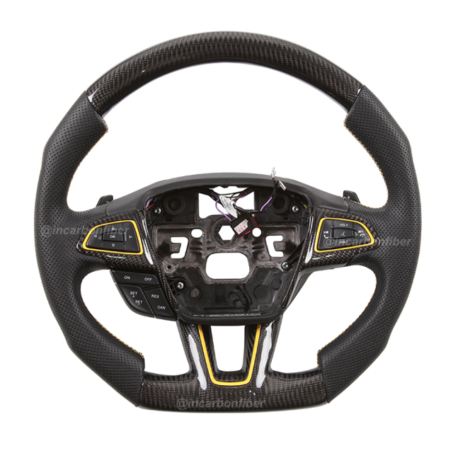 Carbon Fiber Steering Wheel for Ford Focus