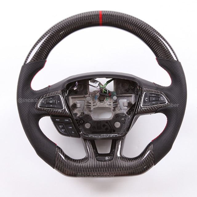 Carbon Fiber Steering Wheel for Ford Focus