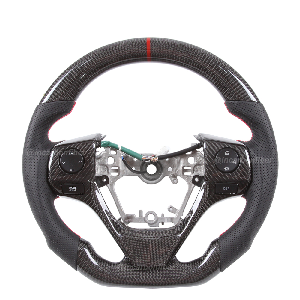 Carbon Fiber Steering Wheel for Toyota Corolla, RAV4, Levin, Axio