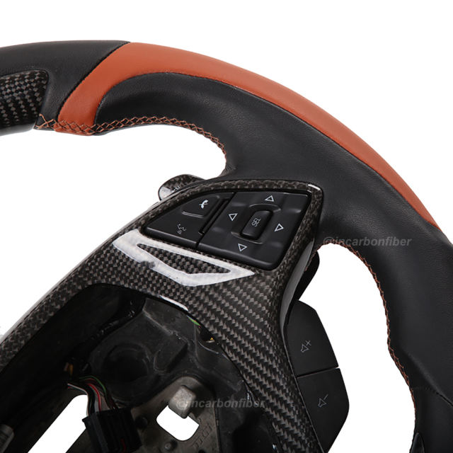 Carbon Fiber Steering Wheel for Chevrolet Camaro