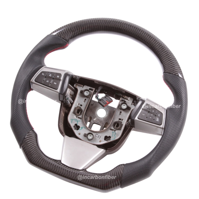 Carbon Fiber Steering Wheel for Cadillac XT4, XT5, XT6, CT4, CT5, CT6, ATS, Escalade