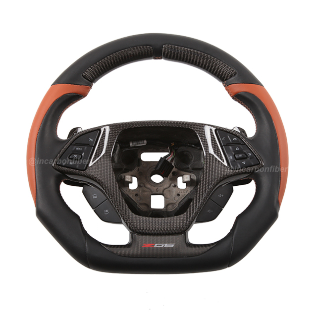 Carbon Fiber Steering Wheel for Chevrolet Camaro